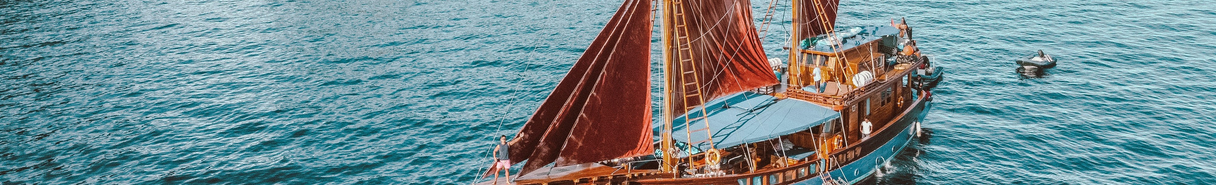 Traditional Pinisi Ship